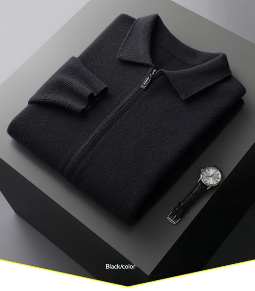 Polo Collar Wool