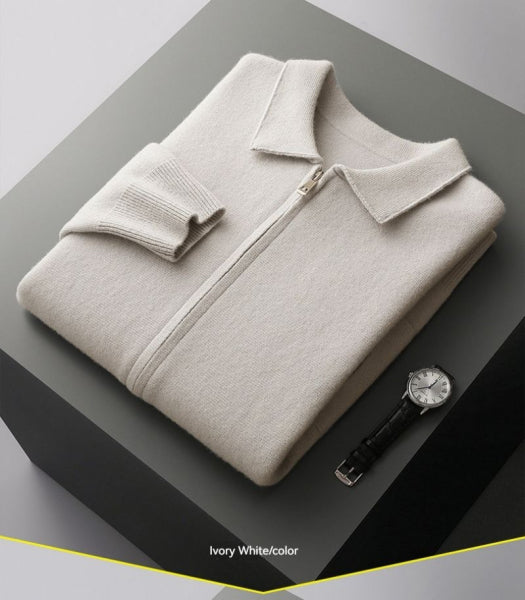 Polo Collar Wool