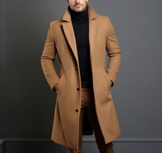 Stylish Polyester Coat