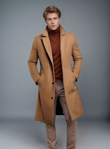 Stylish Polyester Coat