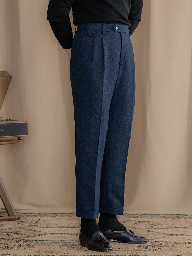 Baldini Wool Trousers